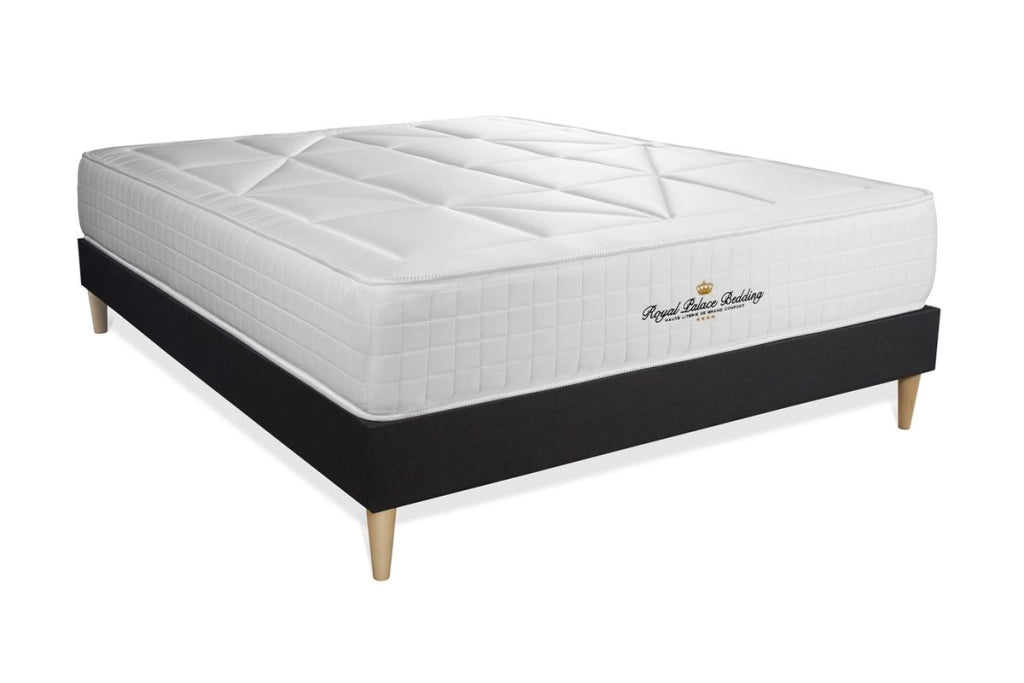 kit rete e materasso Windsor 130 x 220cm - Spessore : 26cm - memory foam e molle insacchettate - Bilanciato