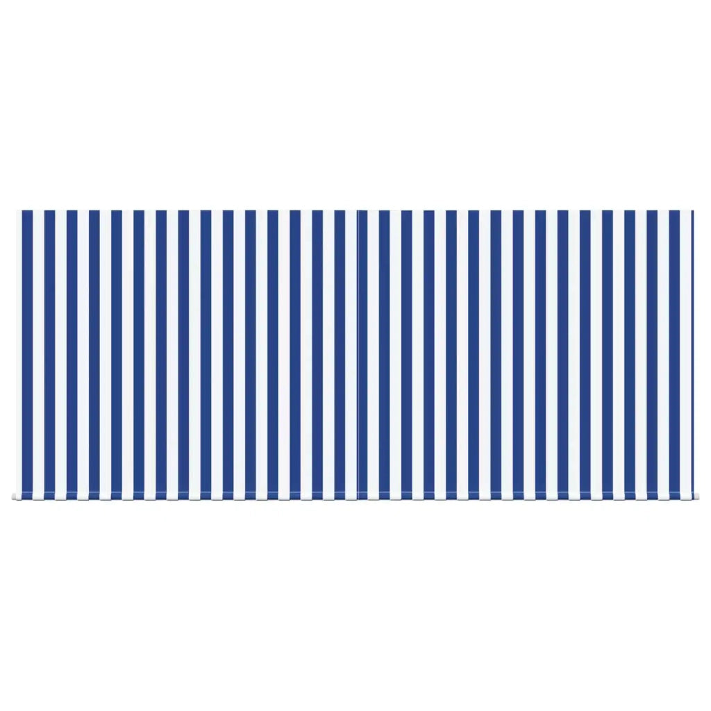 Tenda Retrattile Blu e Bianco 300 x 250 cm 3329914