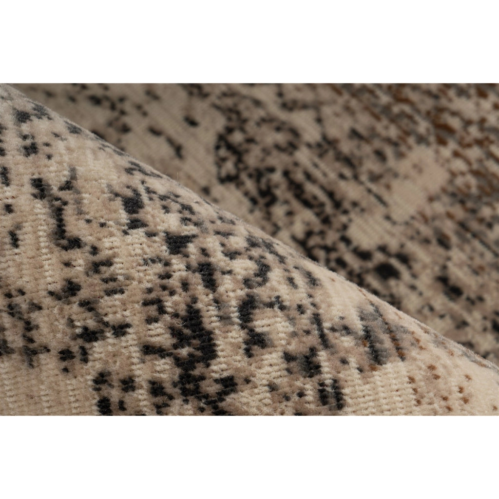 Tappeto Charu 200 Beige con effetto Vintage