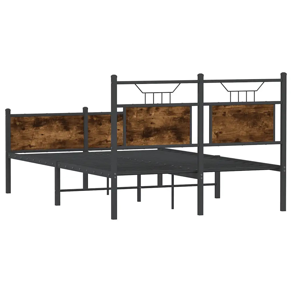 Giroletto senza Materasso Rovere Fumo 120x190 cm in Truciolato 4106923