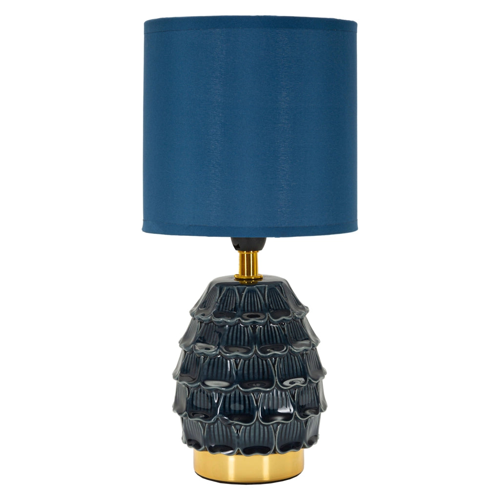 Talkee, Lampada da Tavolo Necessaria 1 Lampadina, blu