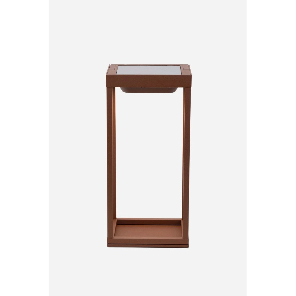 Zafferano - Lanterna Home solar 2 a led 56,4cm - Lampada da parete e da tavolo 2W con batteria e sensore crepuscolare - Verde Salvia