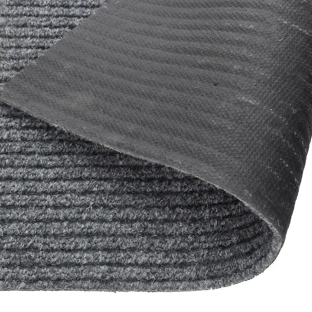 Tappeto Corsia Acchiappa Polvere 100x250 cm Grigio 327177