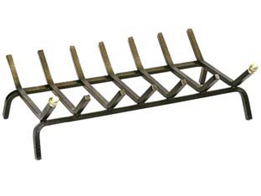 1pz brucialegna rettangolare a 7 barre - cm.55x35x16h. (623) cod:ferx.fer245821