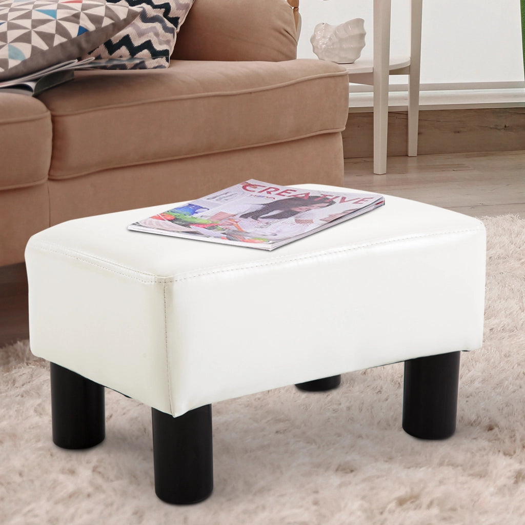 Tavolino basso per soggiorno ¨C zephmum ¨C bianco 40x30x24 cm