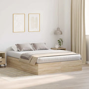 Struttura letto con contenitore Rovere Sonoma 150 x 200 cm 3335383