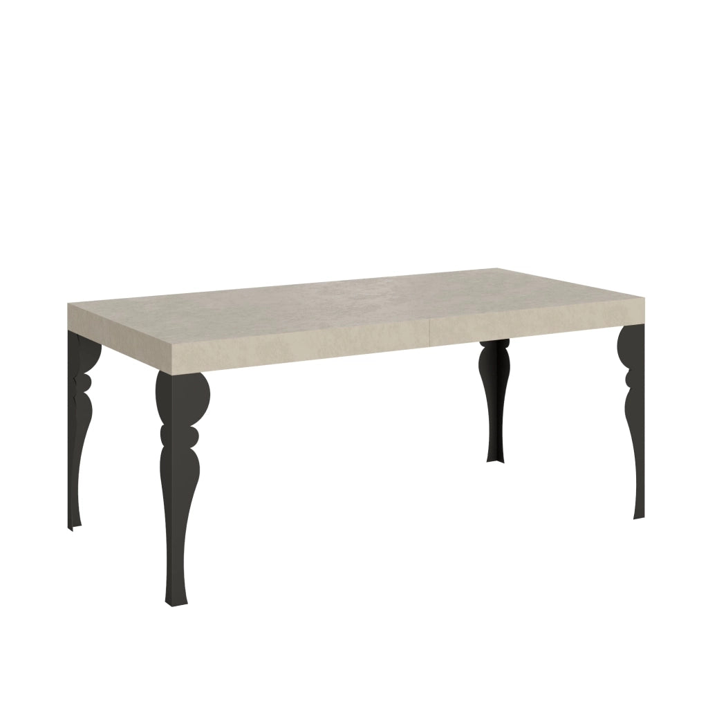 Tavolo Allungabile 200-460x90x77 cm Paxon Premium Cashmere Telaio Antracite