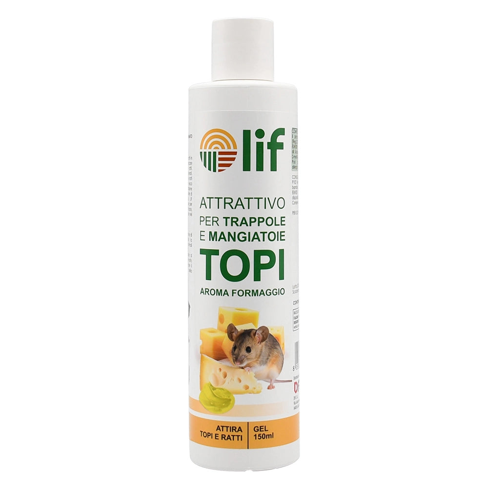 GEL ATTRATTIVO PER TOPI ml 150 - gusto formaggio  - LIF