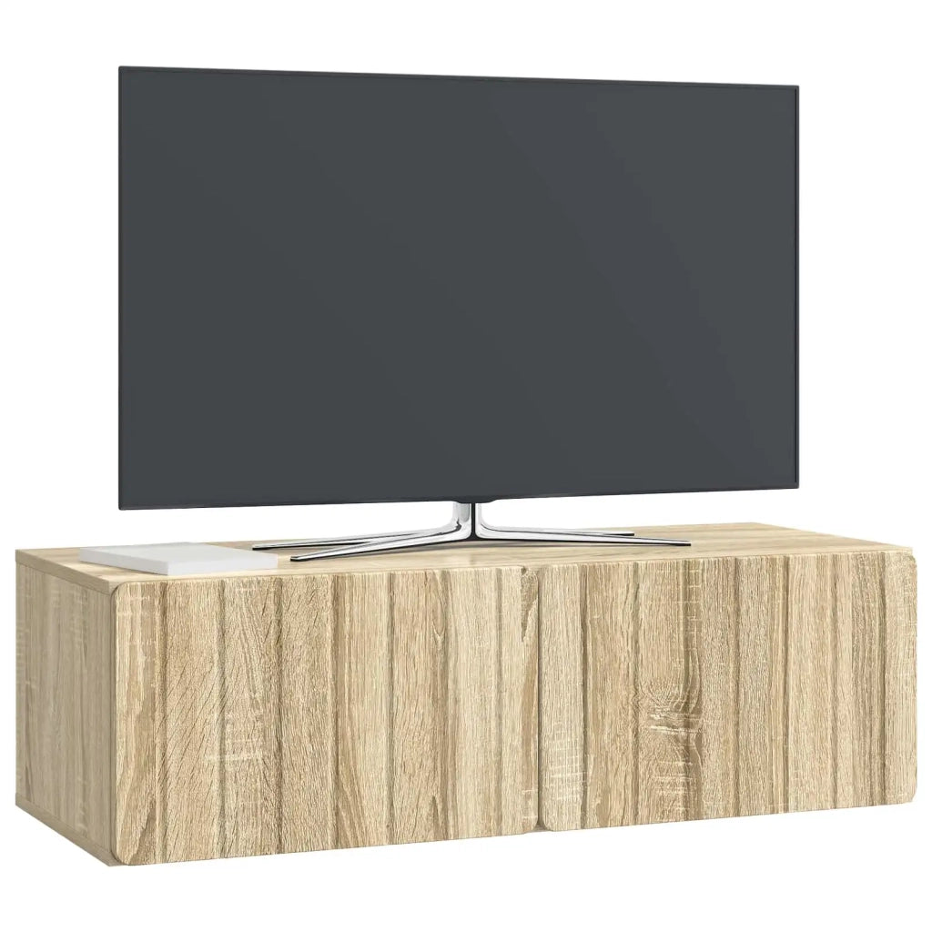 Mobile TV da Muro | Armadietto TV | Mobile Porta TV Rovere Sonoma 98 x 41 x 30 cm