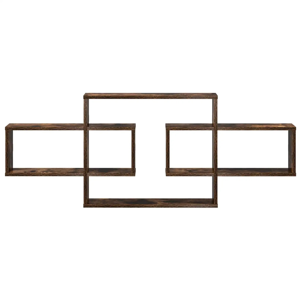 Scaffale da parete Rovere Fumo 130 x 10 x 50 cm 8012456