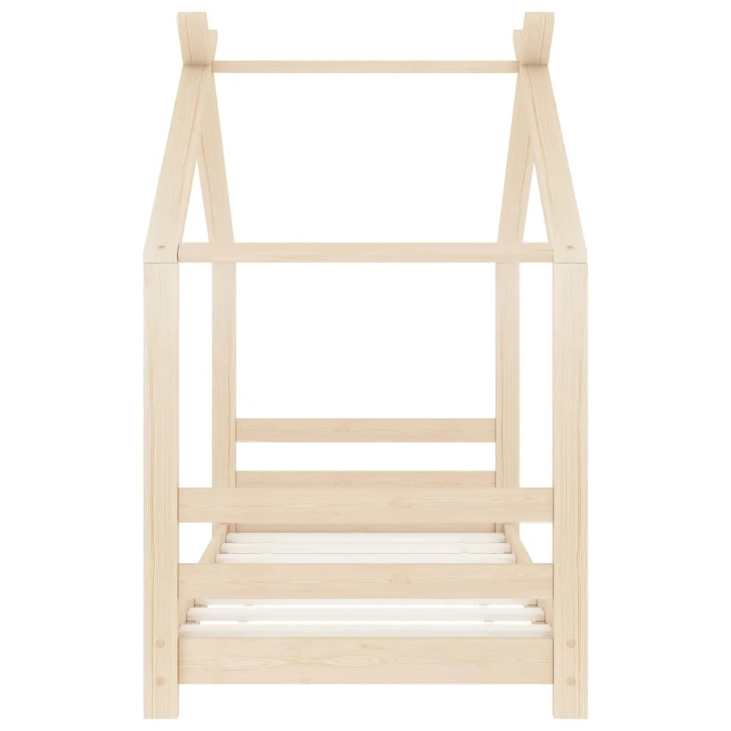 Giroletto per Bambini | Letto Infantile | Lettino in Legno Massello di Pino 70x140 cm