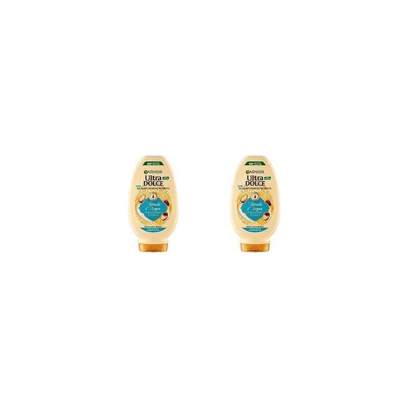 GARNIER ULTRA DOLCE BALSAMO PER CAPELLI RITUALE D'ARGAN DA 250 ML NUTRIENTE