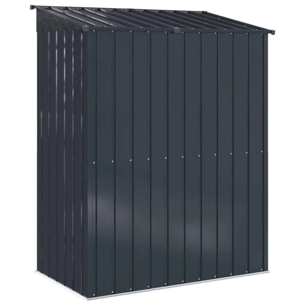 Casette da giardino Antracite 137 x 81 x 180 cm Metallo CFW7308862
