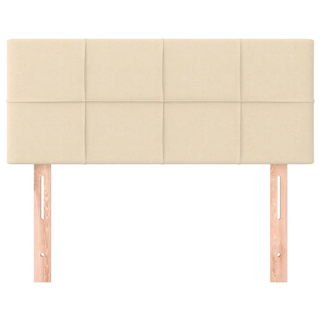 Testiera | Testata Crema 80x5x78/88 cm in Tessuto