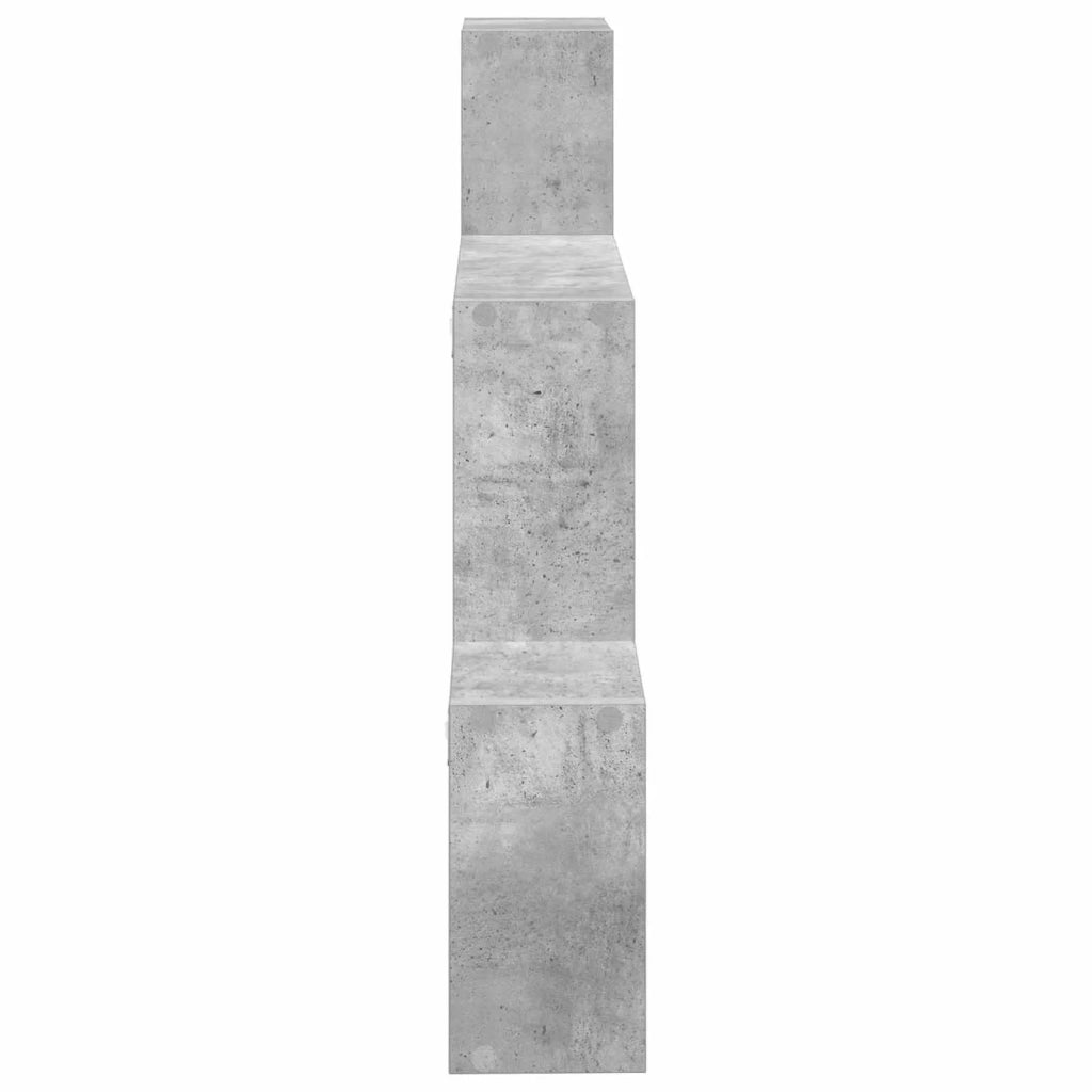 Scaffale da parete A parete Grigio Cemento 91,5 x 15 x 76 cm 8012119