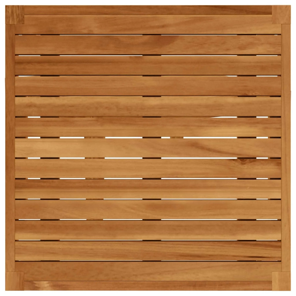 7 pcs Legno massiccio di acacia e corda Naturale 3407741