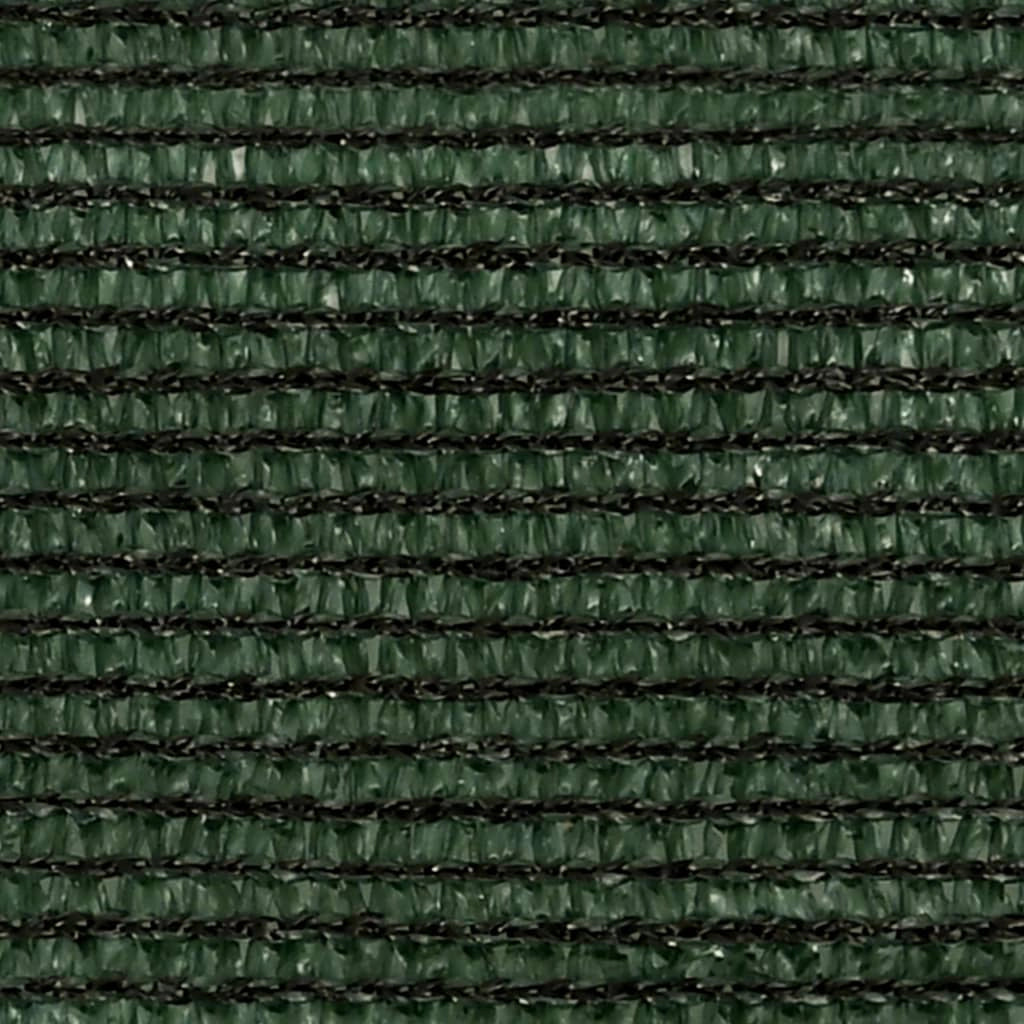 Vela ombreggiante/ombrellone 160 g/m² 4,5 x 4,5 x 4,5 m HDPE verde scuro 02_0009430