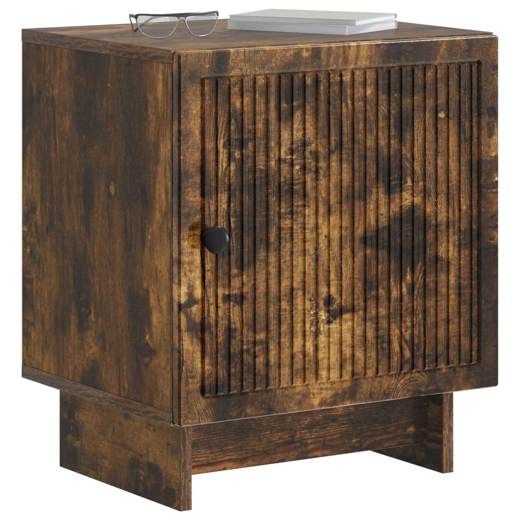 Armadio da Notte Rovere Fumo 43 x 34,5 x 50 cm 893885