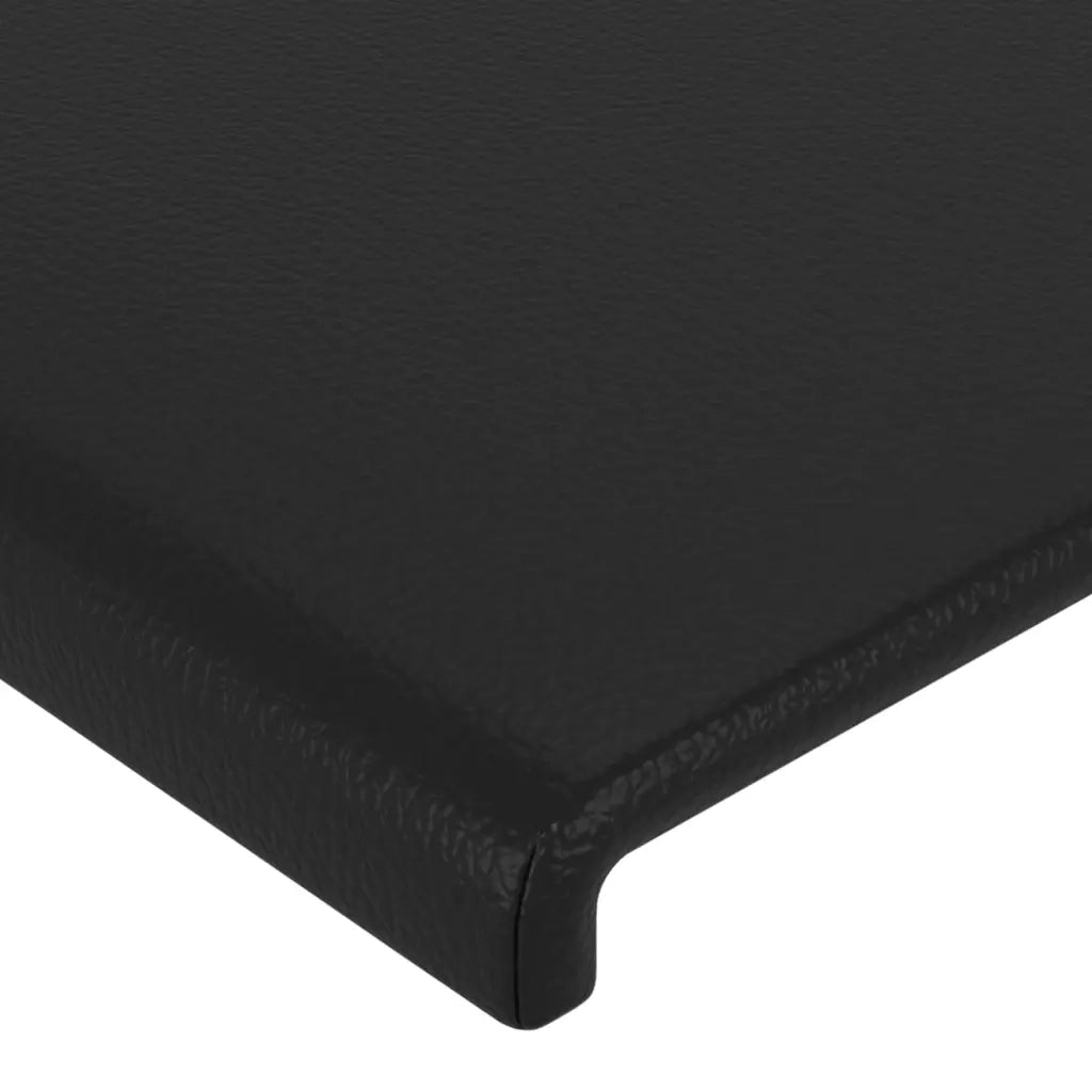 Testiera ad Orecchio Nera 147 x 23 x 118/128 cm in Similpelle 3117766