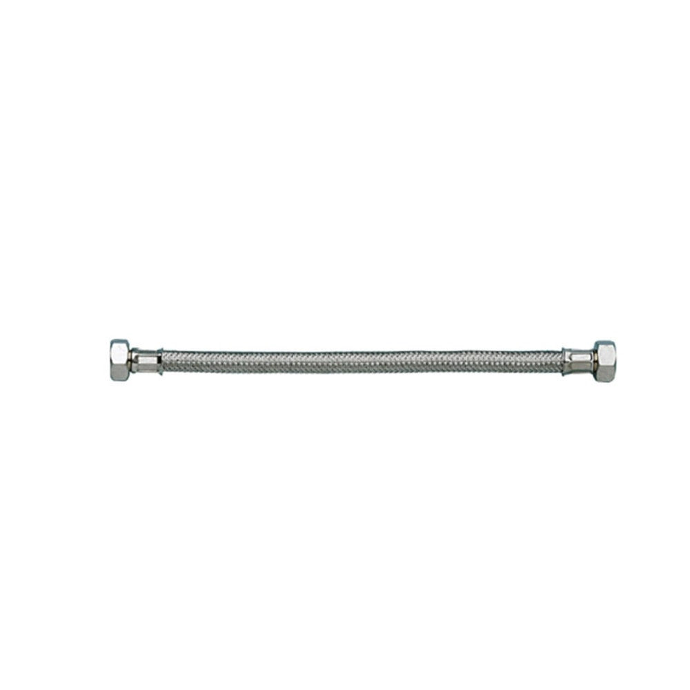 Flessibile acqua ff 1/2 x 1/2 x 40cm da 1/2 rivestimento in acciaio inox per rubinetto