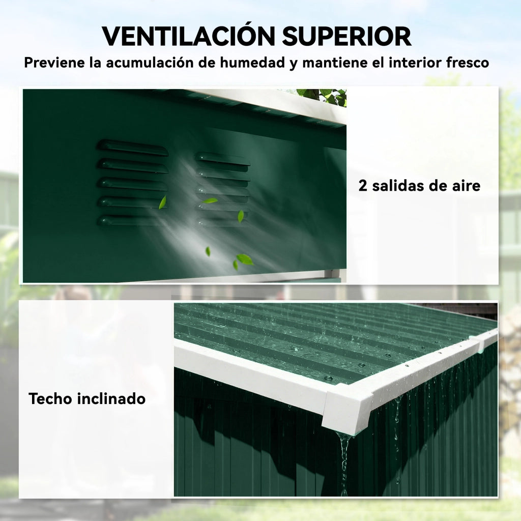 Gazebo Giardino ¨C Minimal ¨C Verde 163x90x179 cm