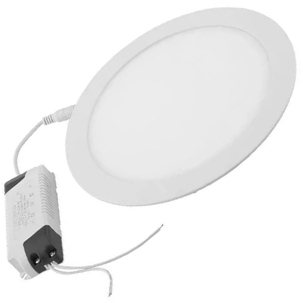 Trade Shop - Pannello A Led Tondo O Quadrato Ad Da Incasso Luce Fredda Calda Neutra Wisdom - -bianco Freddo-3 Watt -tondo    -