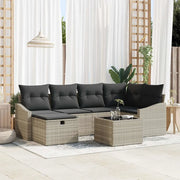 Set di divani con cuscino 6 pcs polyrattan 3360623