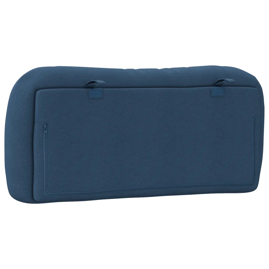 Cuscino Testiera Hvar Blu 80 cm in Tessuto 374531