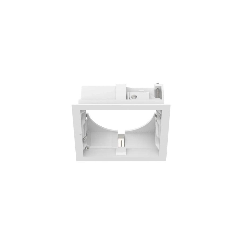 ZEUS SQUARE CORNICE CON BORDO QUADRATA 21 W  10,6X10,6CM BIANCA
