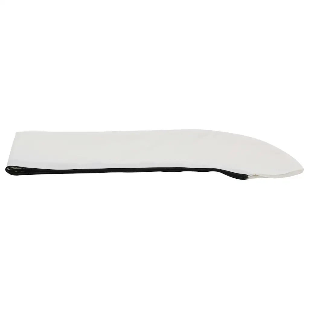 Bimini di Prua con Tendalino a 3 Archi Bianco 183x180x137 cm 92361