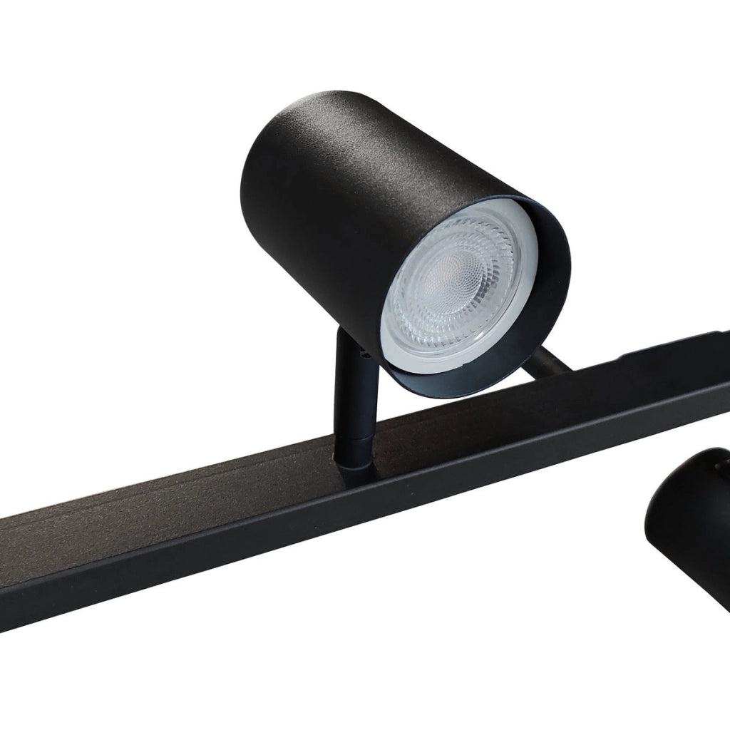 Lampada a sospensione Snow 6xGU10 nera Light Prestige