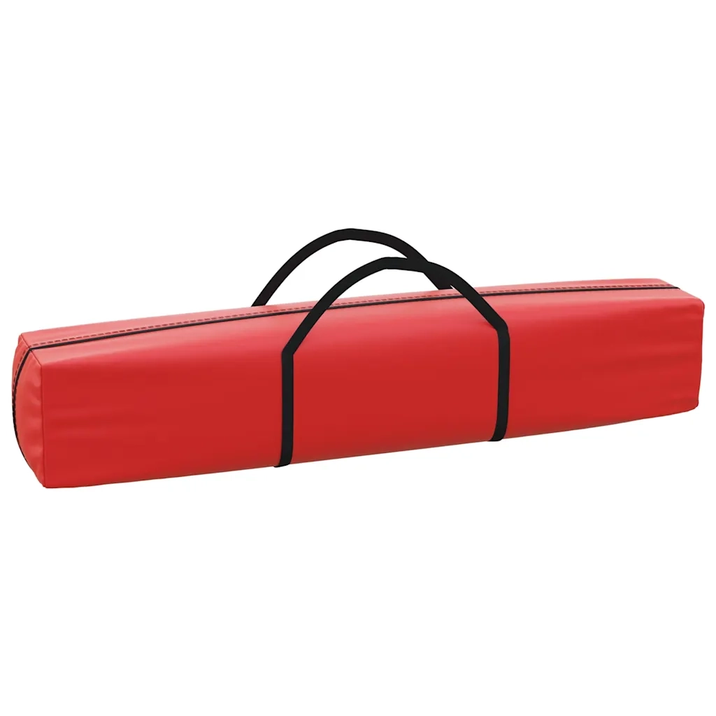 Tenda per Feste Pieghevole con Pareti Laterali-Tenda Gazebo Rosso 2x2 m 602052