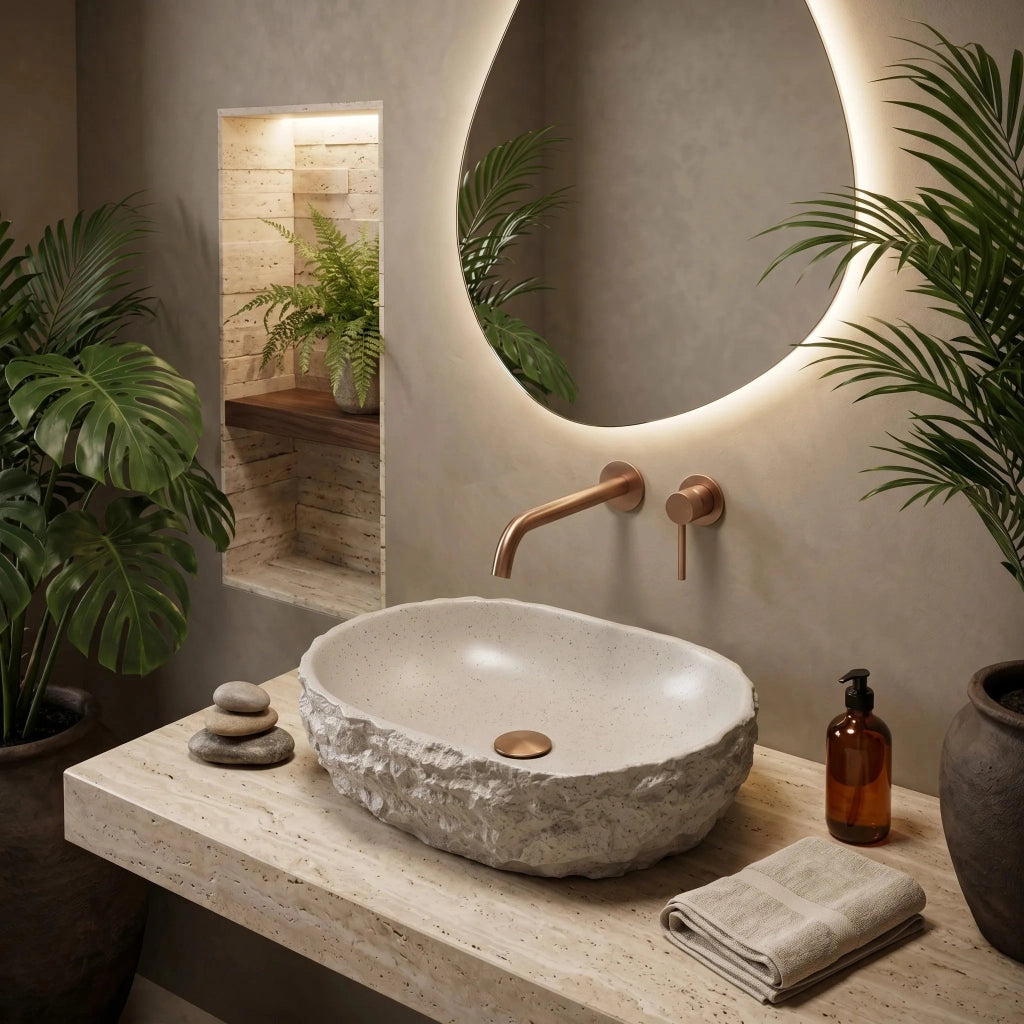 Lavabo Da Appoggio Rea Evora