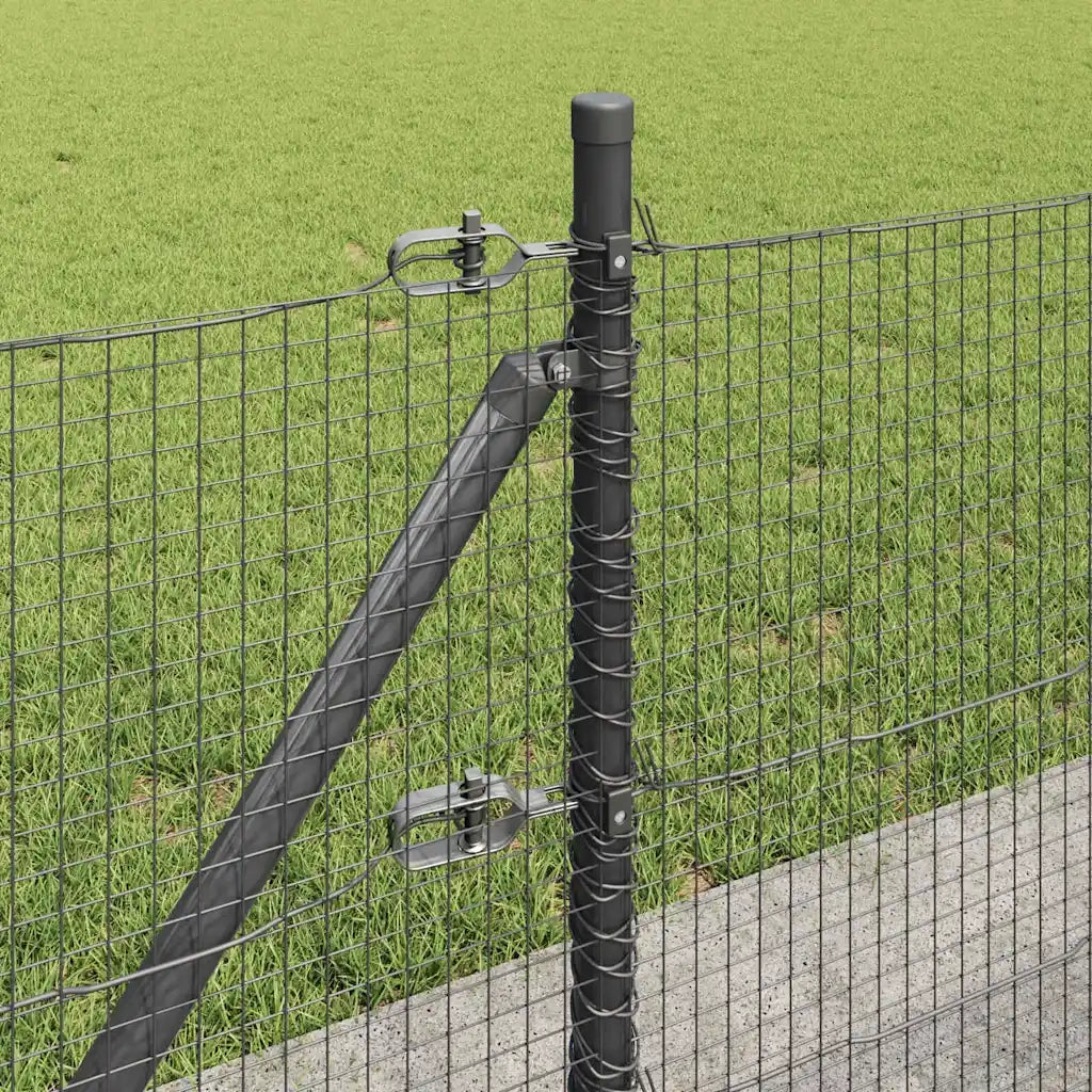 Palo della recinzione | Pannello per recinzione Grigio