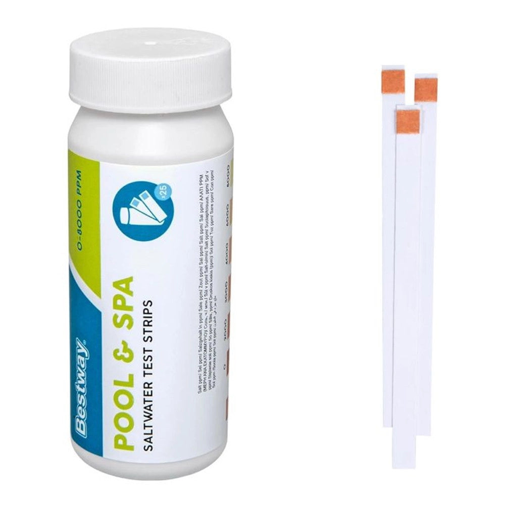 Trade Shop - Strisce Test Reattive Per Piscine Idromassaggi Spa Clorinatore Ad Acqua Salata 58767 -