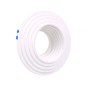 PORTAFARETTO GU10 TONDO DA INCASSO IN GESSO BIANCO VERNICIABILE - DESIGN ELEGANTE PER CONTROSOFFITTI MODERNI