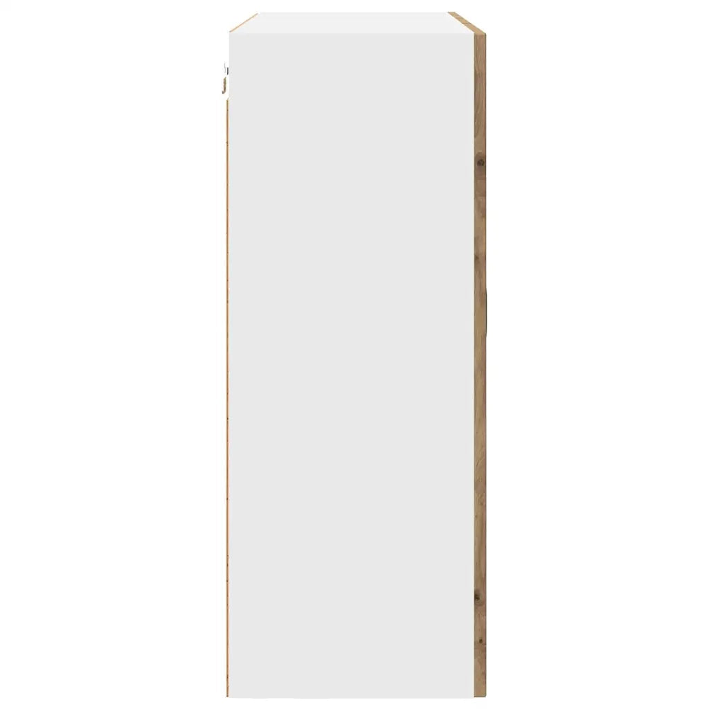 Mobile da cucina moderno ed elegante 80 x 31 x 80 cm ampio spazio contenitivo finitura in rovere ingegnerizzato realizzato artigianalmente 02_0053752