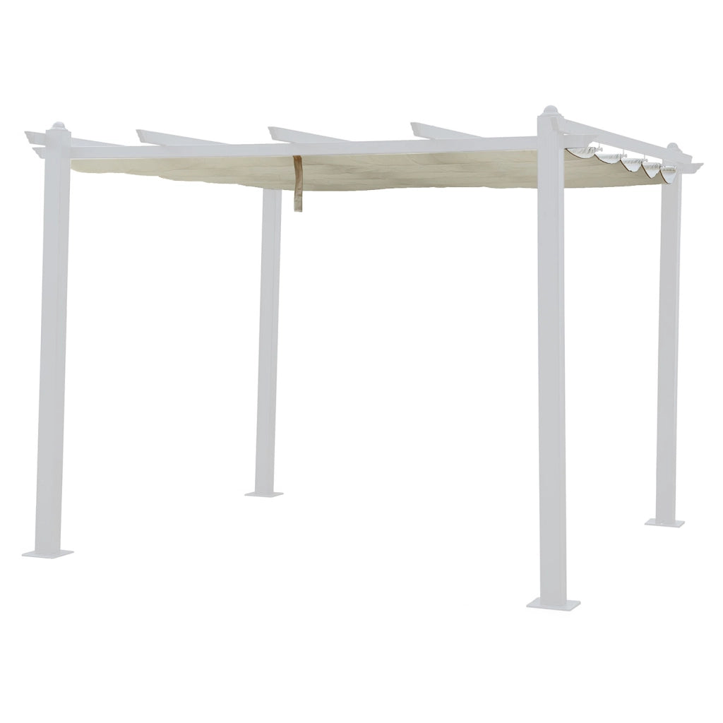 Telo per pergola autoportante 3 × 3m CASSIS beige