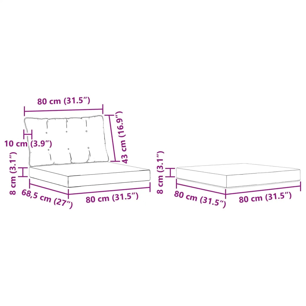 Set di divani da esterno con cuscino 5 pcs Bianco e Beige 3388579