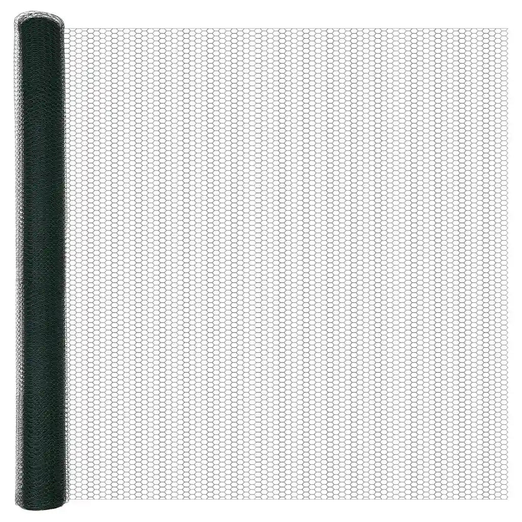 Palo della recinzione Verde 25 x 1,5 m (rete da 25 mm) Acciaio