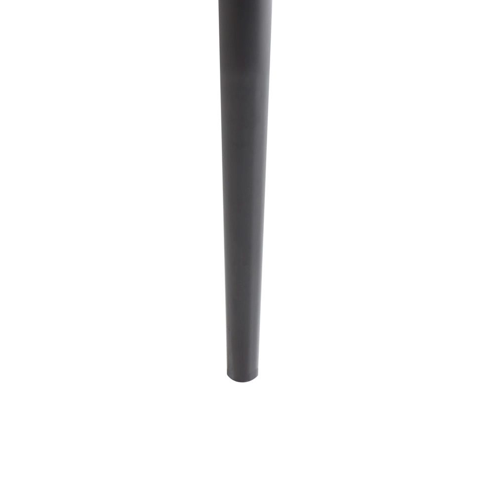 Set di 2 sedie da pranzo d'accento con struttura in metallo nero e tessuto verde Seduta a treccia viennese Schienale con seduta retrò