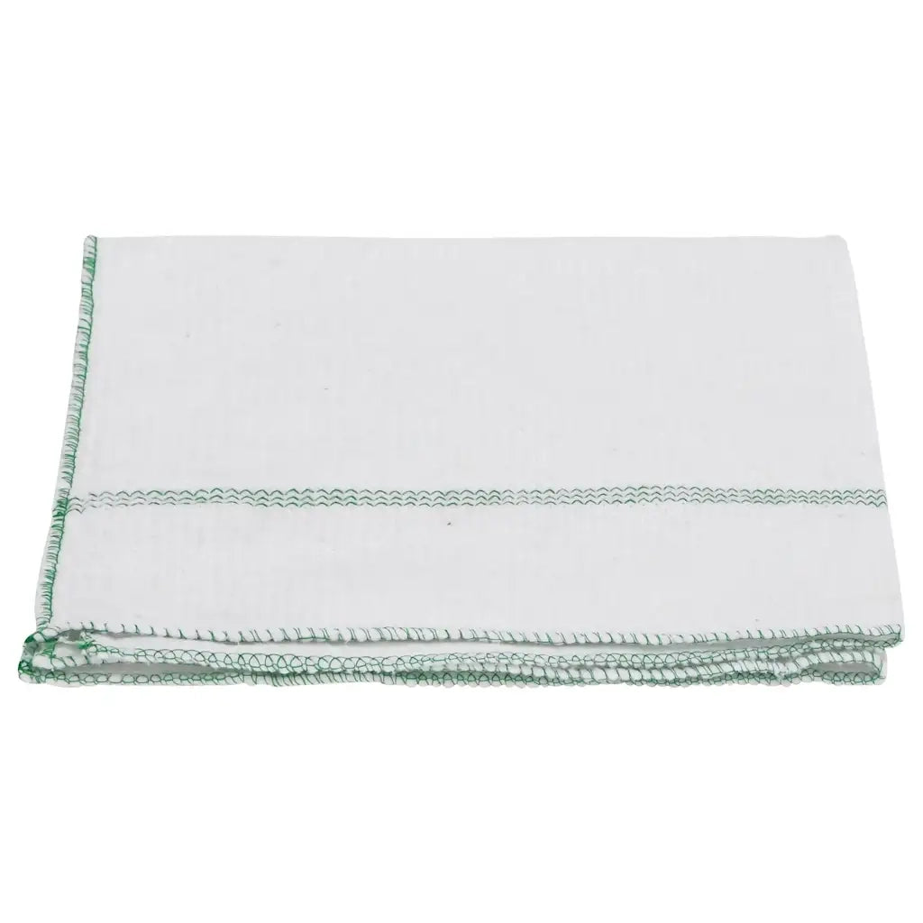 Panni per la Pulizia 10 pz Righe Bianche e Verdi 50x60 cm CFW8009387