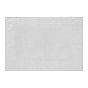 Tappeto scendi doccia 100% cotone in colore bianco 45x65 cm