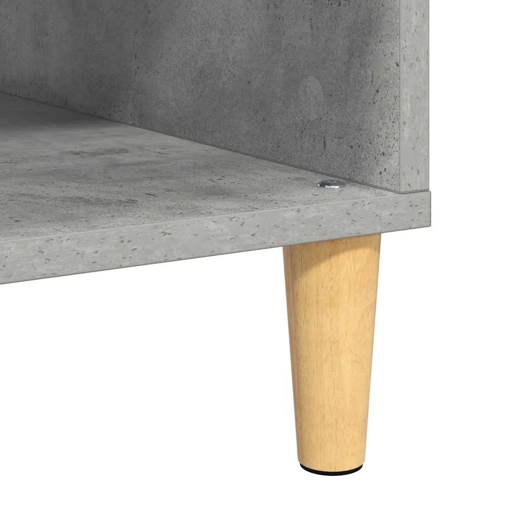 Tavolino da Salotto-Tavolino da soggiorno-Tavolo Grigio cemento 103,5 x 60 x 35 cm