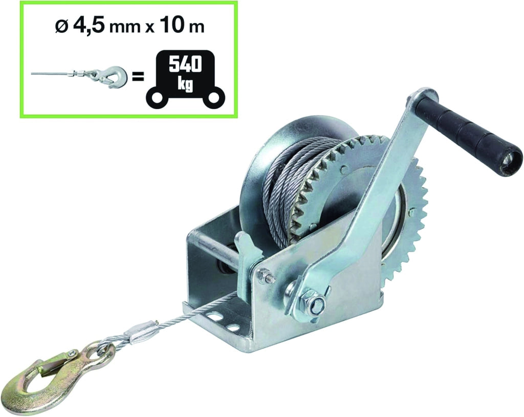 VERRICELLO MANUALE kg. 540 , cavo mt.10