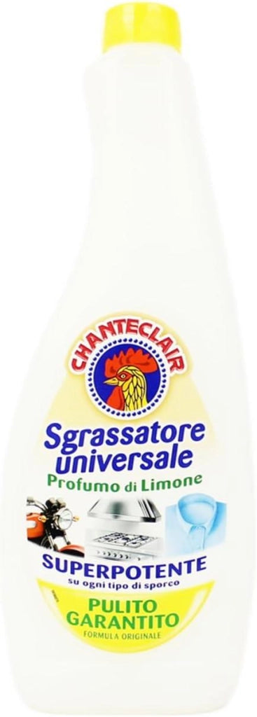 CHANTECLAIR RICARICA SGRASSATORE UNIVERSALE 700ML DISINFETTANTE AL LIMONE