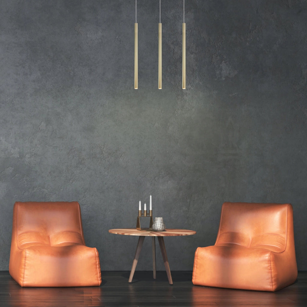 Lampada a sospensione Lungo 3xG9 oro Light Prestige