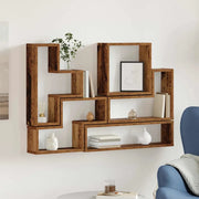 Cubo da Parete Legno vecchio 96 x 12 x 64 cm Legno multistrato 879639