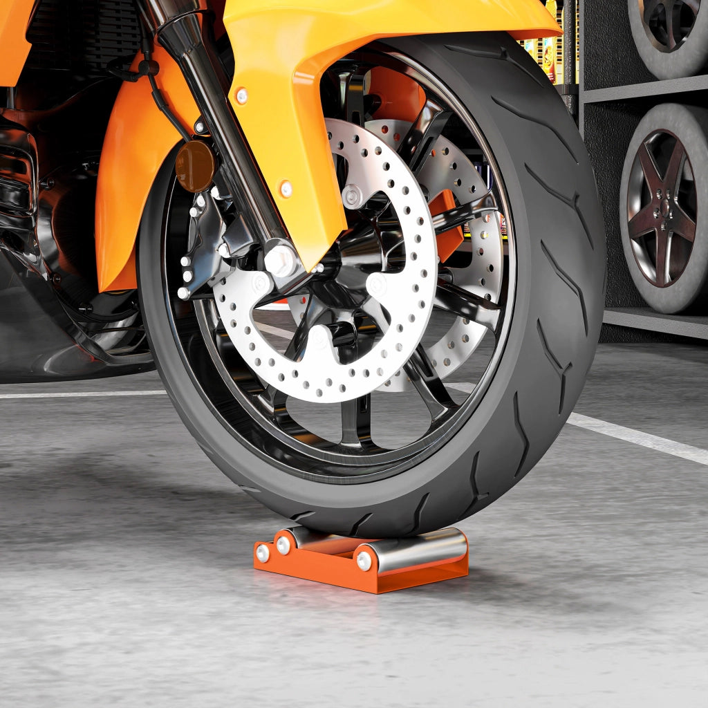 Cavalletto Motociclo per Pulizia ¨C Minimal ¨C Arancione