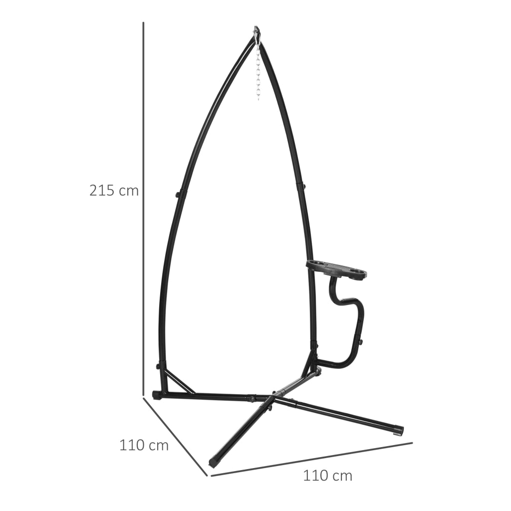 Supporto per Poltrona Sospesa ¨C Minimal ¨C Regolabile, Grigio